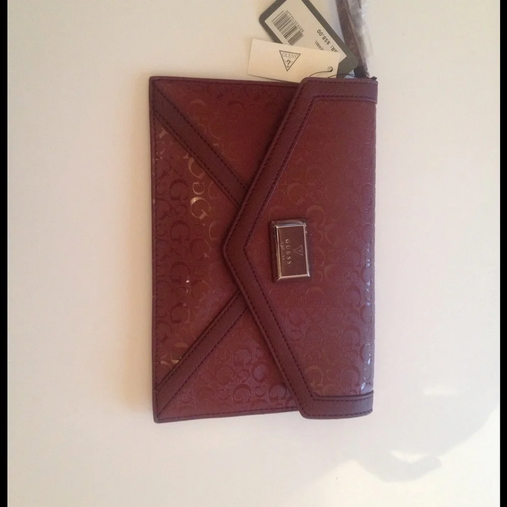 Guess nwt burgundy